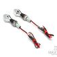 Chrome Alloy Micro Cyclops LED Turn Signals / Indicators - Small & Bright