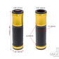 Retro Gold Anodized CNC Machined Aluminum / Rubber Hand Grips - 7/8" (22mm)