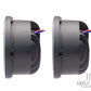 Harley Dyna Fat Bob Twin LED Headlight Set - 2100LM Low/2800LM High, 6000K, Cast Alloy, Plug-and-Play (2008-2017)