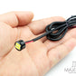 WHITE Micro 12v Flush Mount LED Mini Daytime Running Lights