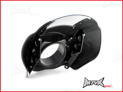 Harley Sportster / Dyna Detachable Quarter Headlight Fairing Kit