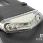 Universal Supermoto Rear Fender LED Stop / Tail Light - Clear Lens