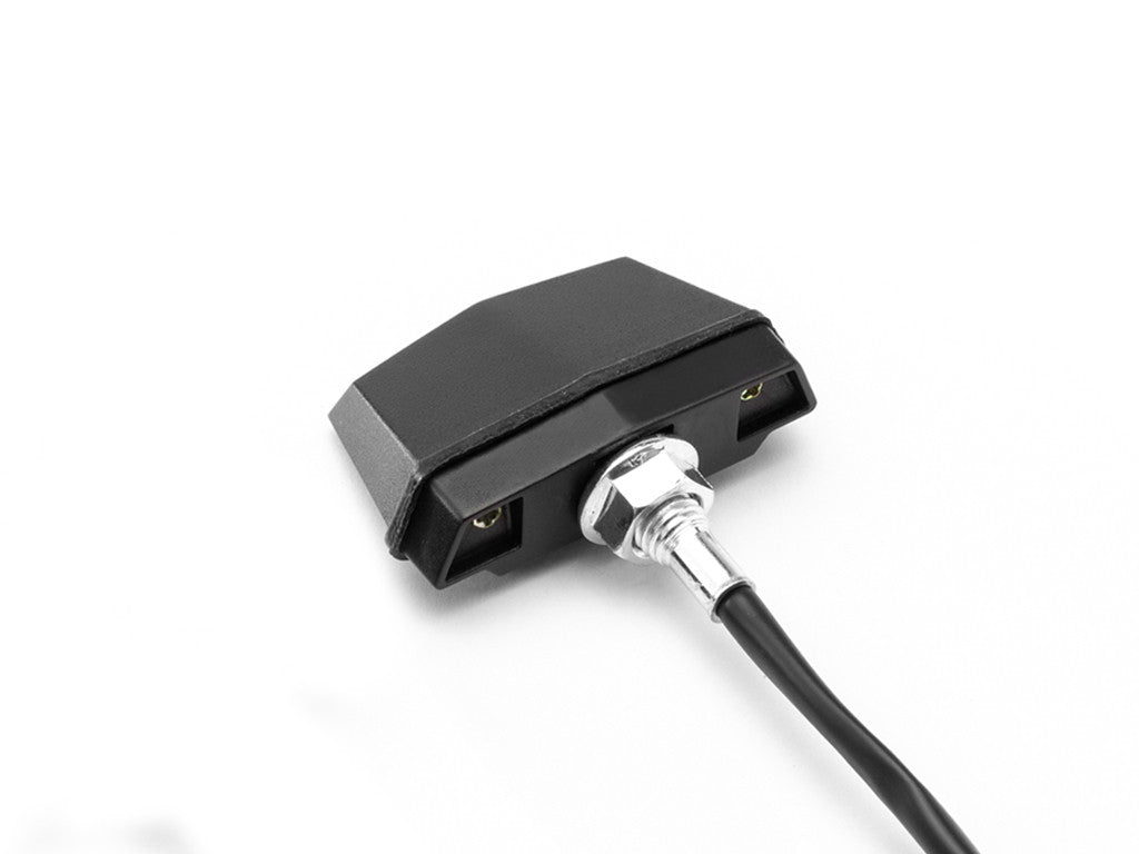 Black Universal Bolt On LED License Plate Light - Emarked