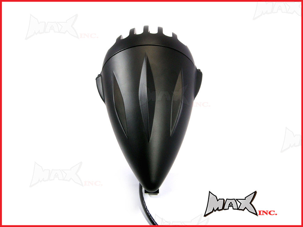 4.5 INCH Matte Black Universal Bird Cage Aluminium Headlight - 55w