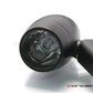 Matte Black Aluminium Bullet Spot / Fog Lights + Complete Wiring Kit + Fork Clamps - 38/39mm