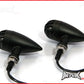 Black Alloy Custom Bird Cage Turn Signals / Indicators