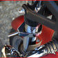 Harley Davidson Fork Mount Turn Signal Relocation Chrome Brackets - 49mm