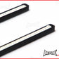 8 Inch Universal Slim COB LED Blue Daytime Running LIghts - Black Aluminium Housing