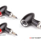 MAX LADZ Black + Natural CNC Machined Alum Mini Rear LED Indicators / Turn Signals + Running Lights - Red