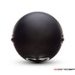 7.7" Matte Black Multi Projector LED Headlight + Union Jack Cover-Back