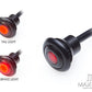 1" Black Alloy Flush Mount Micro LED Stop / Tail Light