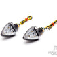 Black Mini Arrow Head LED Turn Signals / Indicators - Emarked