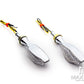 Chrome Mini Gator Alloy LED Turn Signals / Indicators - Emarked