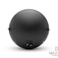7.7" Matte Black Shorty Metal Headlight - Classic 55W Sealed Beam, 12V Low/High, All-Metal Housing