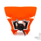 Orange Beasty Universal Supermoto Headlight Mask - 12v/35w
