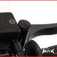 Black CNC Machined Billet Aluminium Threaded Mirror Block Off Plugs - 1 x M8 RH & 1 x M8 LH Thread