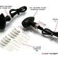 MAX Chubby Matte Black Machined Aluminium Micro LED Indicators / Turn Signals