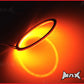 7cm Orange Super Bright LED Angel Eye Halo Ring