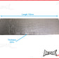 Self Adhesive Exhaust Aluminium Reflective Heat Shield - 100cm x 33cm