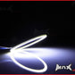 7cm Cool White LED Angel Eye Halo Ring — 81 LEDs, 12V, Waterproof