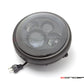 7.7" Matte Black Shorty Multi Projector LED Headlight