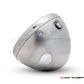 7.7 Inch Raw Metal Headlight Housing & Bezel Combo - Universal Motorcycle Headlamp