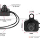 Universal Black CNC Machined Alum Auxiliary Light On/Off Switch