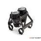 Max Dual Stacked Streetfighter Motorcycle Headlight – DOT-Compliant, Adjustable Fork Clamps (32-59mm), High/Low Beam & Side Light