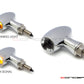 MAX LADZ Chrome CNC Machined Alum Mini LED Indicators / Turn Signals + Running Lights
