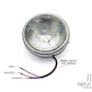7.7" Chrome Shorty Metal Headlight - 12v / 55w Sealed Beam