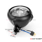 7" Black Alloy Vintage Style LED Projector Headlight