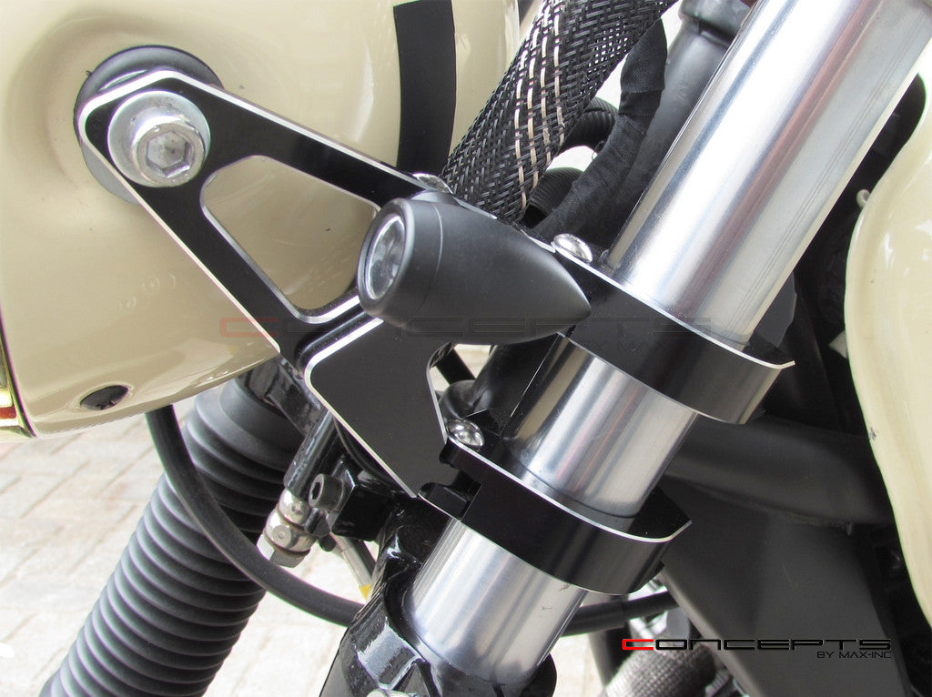MAX Blade High Quality CNC Machined Headlight Brackets - Fits Fork Sizes 32 - 59mm