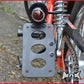 Black Side Axle Mount Lucas Replica Stop / Tail Light - Bulb Type