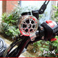 Motorcycle Universal Handlebar Mount MP3 / FM Radio & Speaker Set