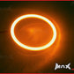 7cm Orange Super Bright LED Angel Eye Halo Ring