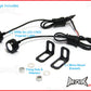 Super Bright 3W CREE LED Mirror Mount Fog/DRL Lights - White