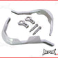 High Quality White Plastic / Aluminium Hand Guards - Fits 7/8 Bars