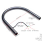 Universal Integrated LED Stop / Tail Light + Turn Signals 220mm Flat Steel Seat Hoop
