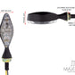 Matte Black Mini Gator Alloy LED Turn Signals / Indicators - Emarked