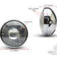 7.7" Chrome Shorty Metal Headlight - 12v / 55w Sealed Beam
