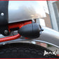 Black Alloy LED Custom HD Turn Signals / Indicators - Smoked Lense