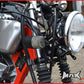 Matte Black Aluminium Classic Barrel LED Turn Signals / Indicators - Smoked Lense