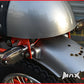 Custom Chrome Aluminium Turn Signals / Running Lights - Smoked Lense