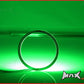 7cm Green LED Angel Eye Halo Ring — 81 LEDs, 12V