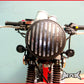 7.7 INCH Matte Black Prison Bar Grill Metal Headlight - H4 / 55w Halogen Sealed Beam