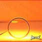 7cm Orange Super Bright LED Angel Eye Halo Ring