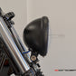 5.75" Bates Style LED Multi Projector Matte Black Metal Headlight - 12-24V 80W CREE LED, DRLs for Harley, Custom Bikes, Scramblers, Cafe Racers