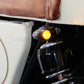 MAX LADZ Black + Natural CNC Machined Alum Mini LED Indicators / Turn Signals + Running Lights