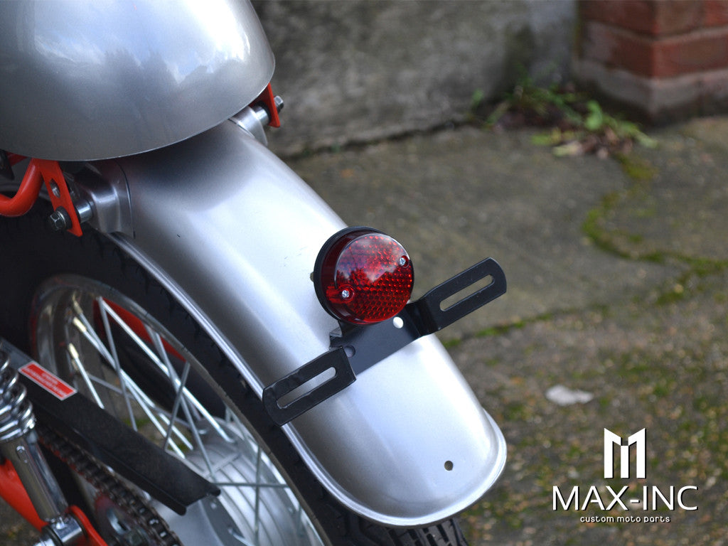 Black Classic Cafe Racer LED Stop / Tail Light