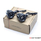 Cyclops Black + Contrast Cut CNC Machined Alum Classic Integrated LED Turn Signals + Daytime Running Lights